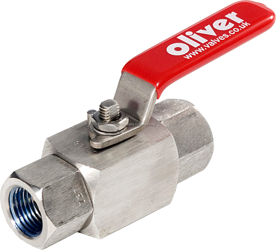 OLIVER High Pressure Ball Valve 1/2'' (SS316)